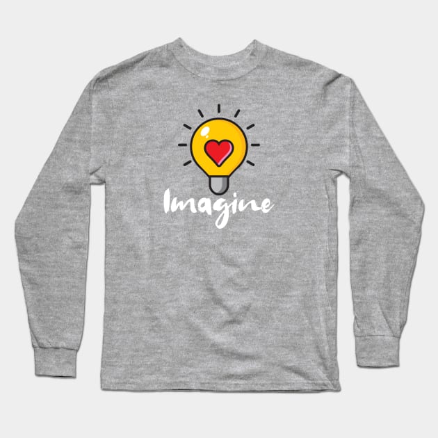 Imagine Long Sleeve T-Shirt by Lacey Barber Creative